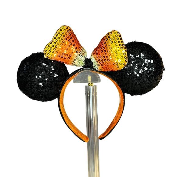 Minnie Mouse Ears Candy Corn Halloween - Picture 1 of 2
